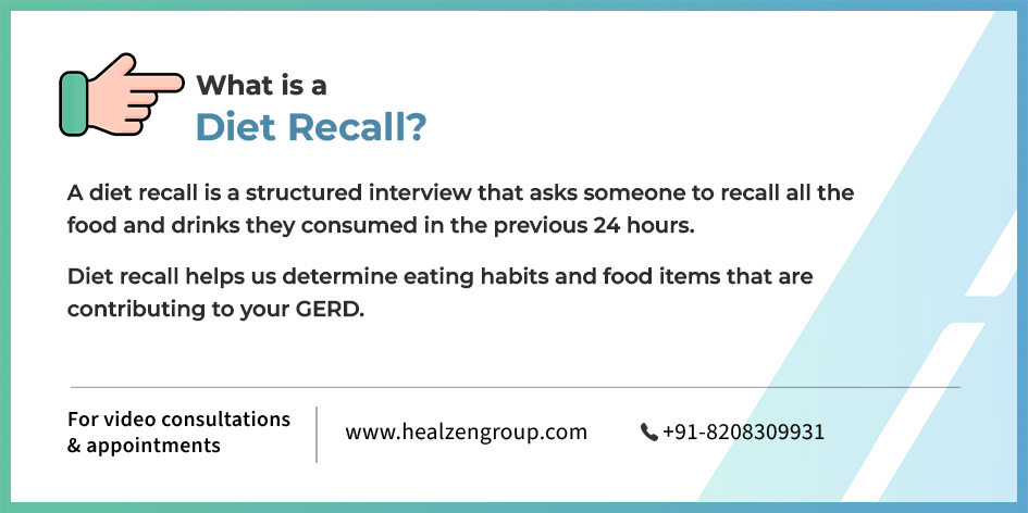 What is a diet recall?